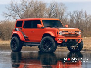 Ford Bronco Custom Wheels - HF6-4 by Vossen - Satin Black Ford Bronco Custom Wheels - HF6-4 by Vossen - Satin Black